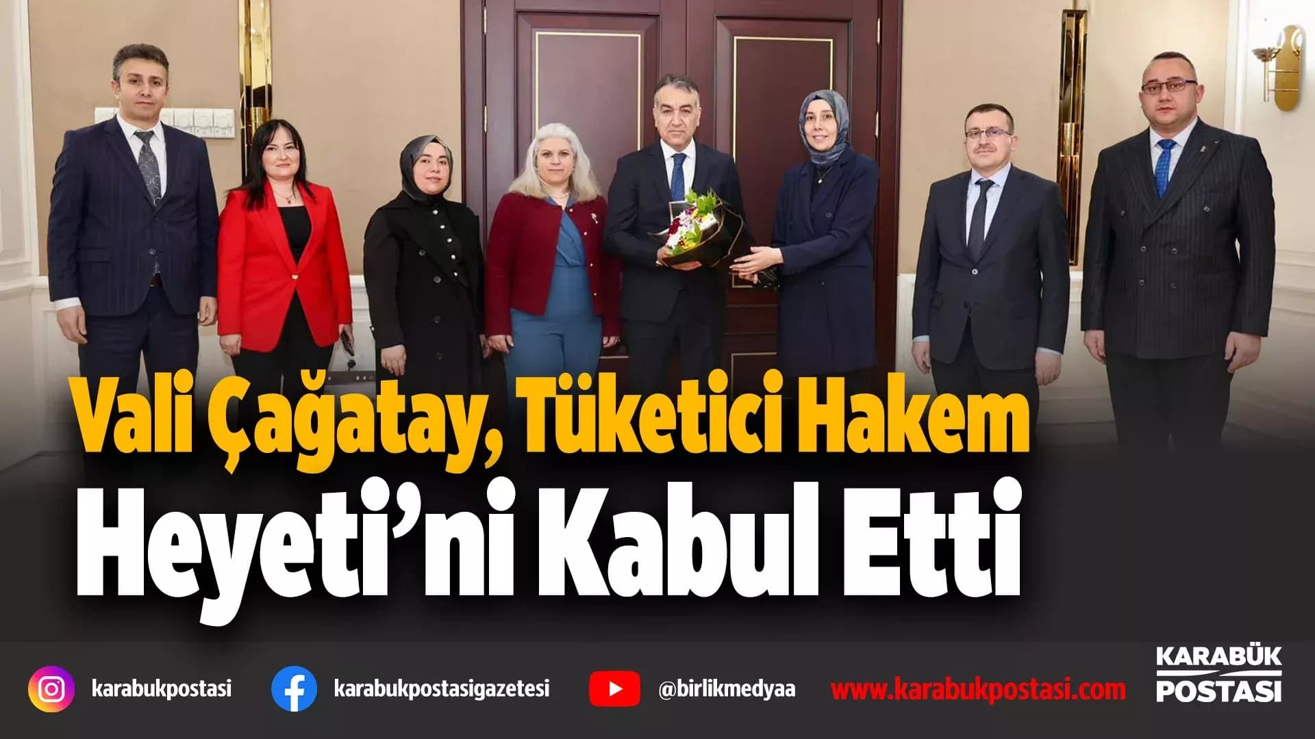 Vali Çağatay'a Dünya Tüketici Hakları Günü ziyareti
