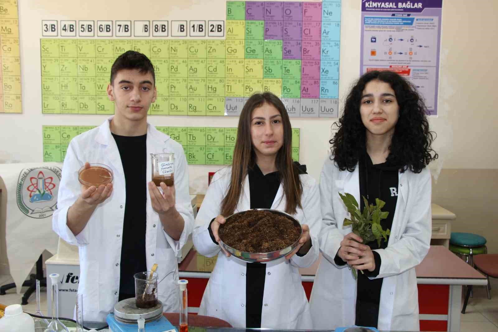 Çay atığından antibakteriyel ürün geliştirdiler