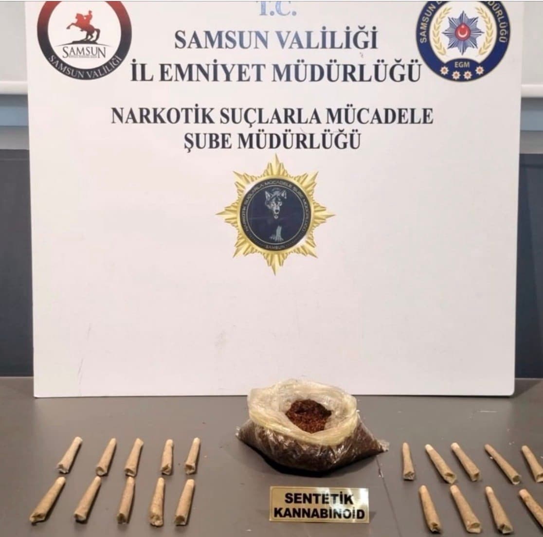 Samsun’da 3 ilçede narkotik operasyonu