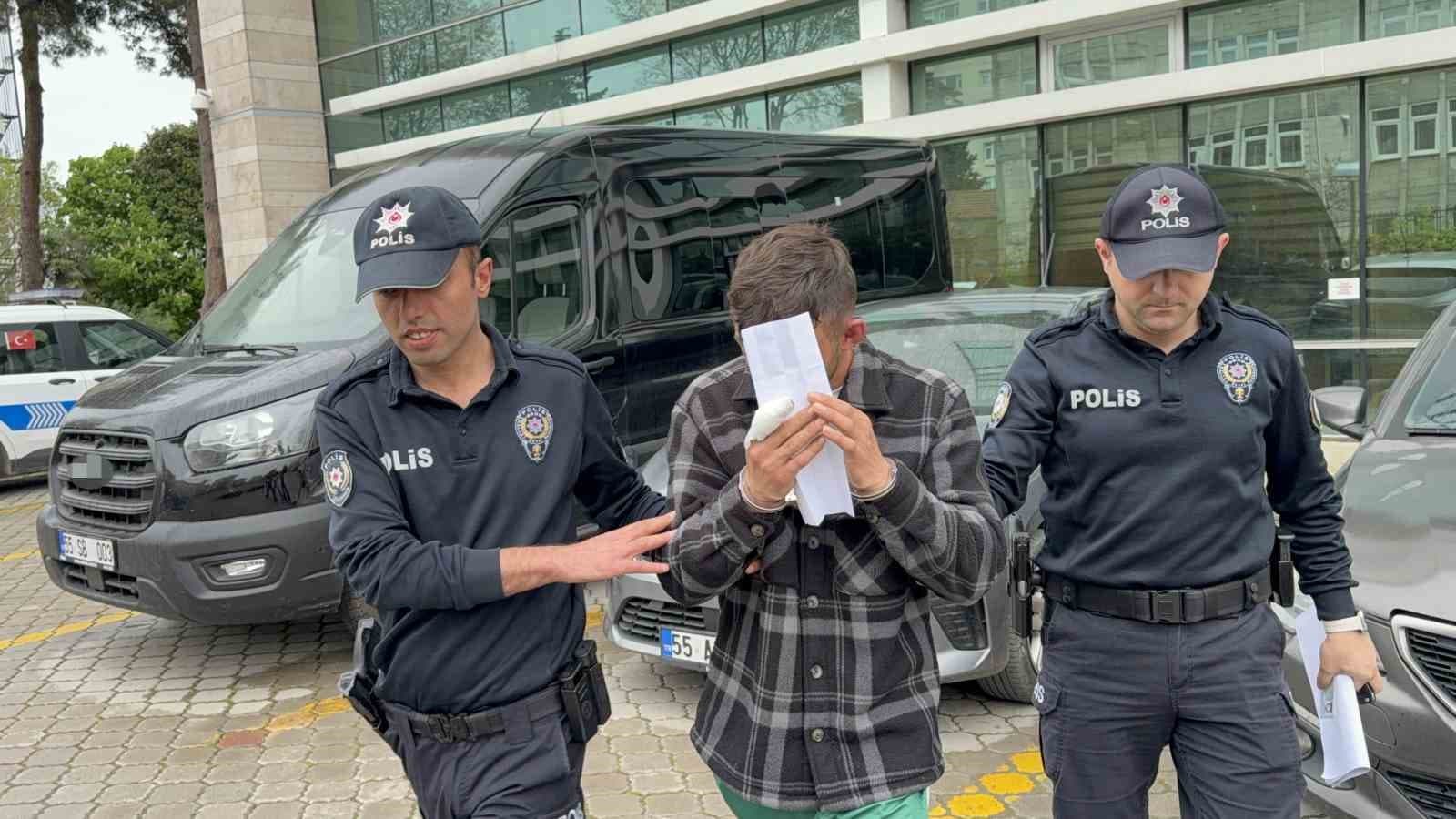 Kavgada bıçakla bir kişiyi yaralayan şahıs tutuklandı