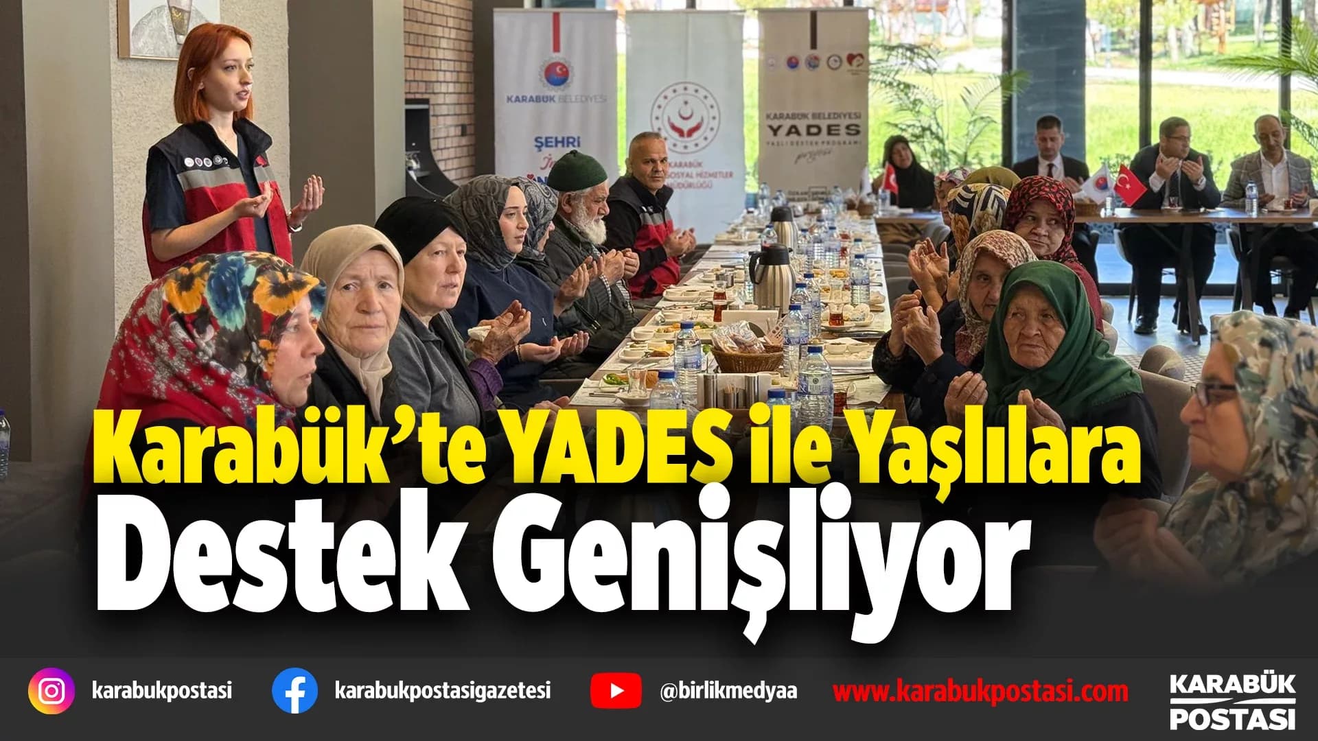 Karabük Belediyesi’nden Yaşlılara Vefa Projesi