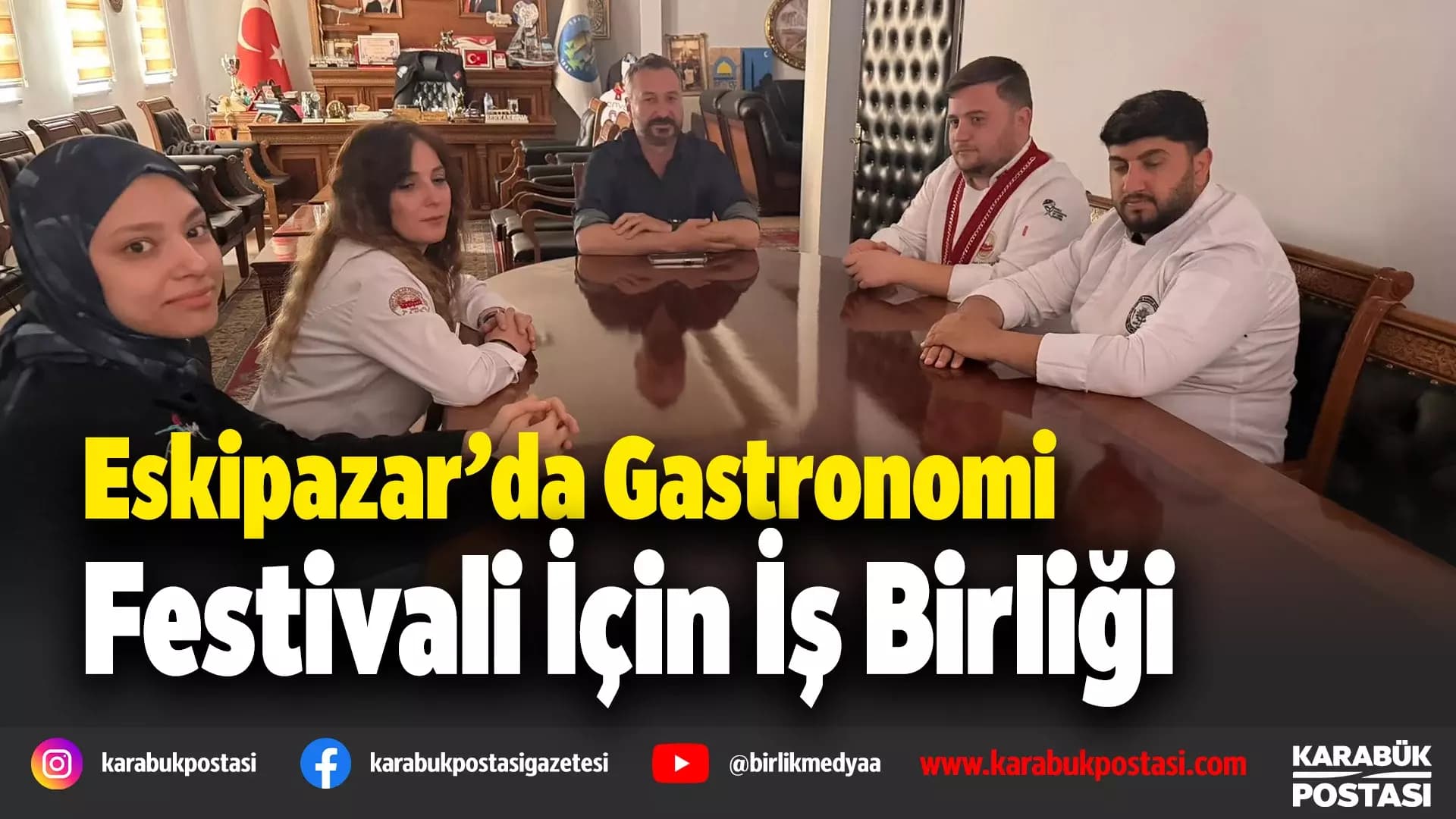 Eskipazar’da turizm ve gastronomi iş birliği görüşmesi
