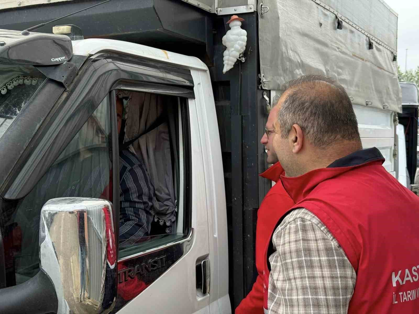 Kastamonu’da kurbanlık sevklerine sıkı denetim