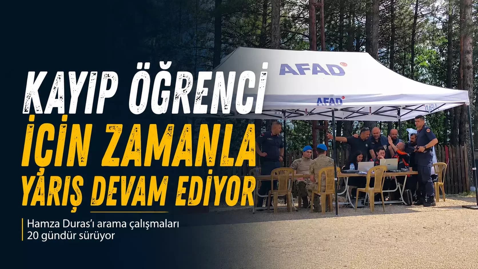 Safranbolu'da kayıp üniversite öğrencisi için kanyon ve mağaralar didik didik taranıyor