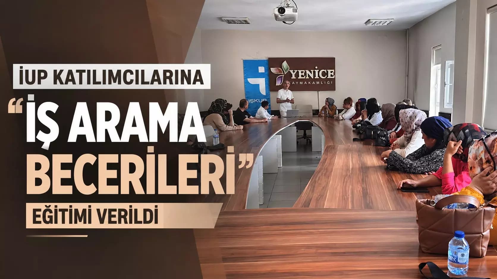 İUP Katılımcılarına “İş Arama Becerileri” eğitimi verildi