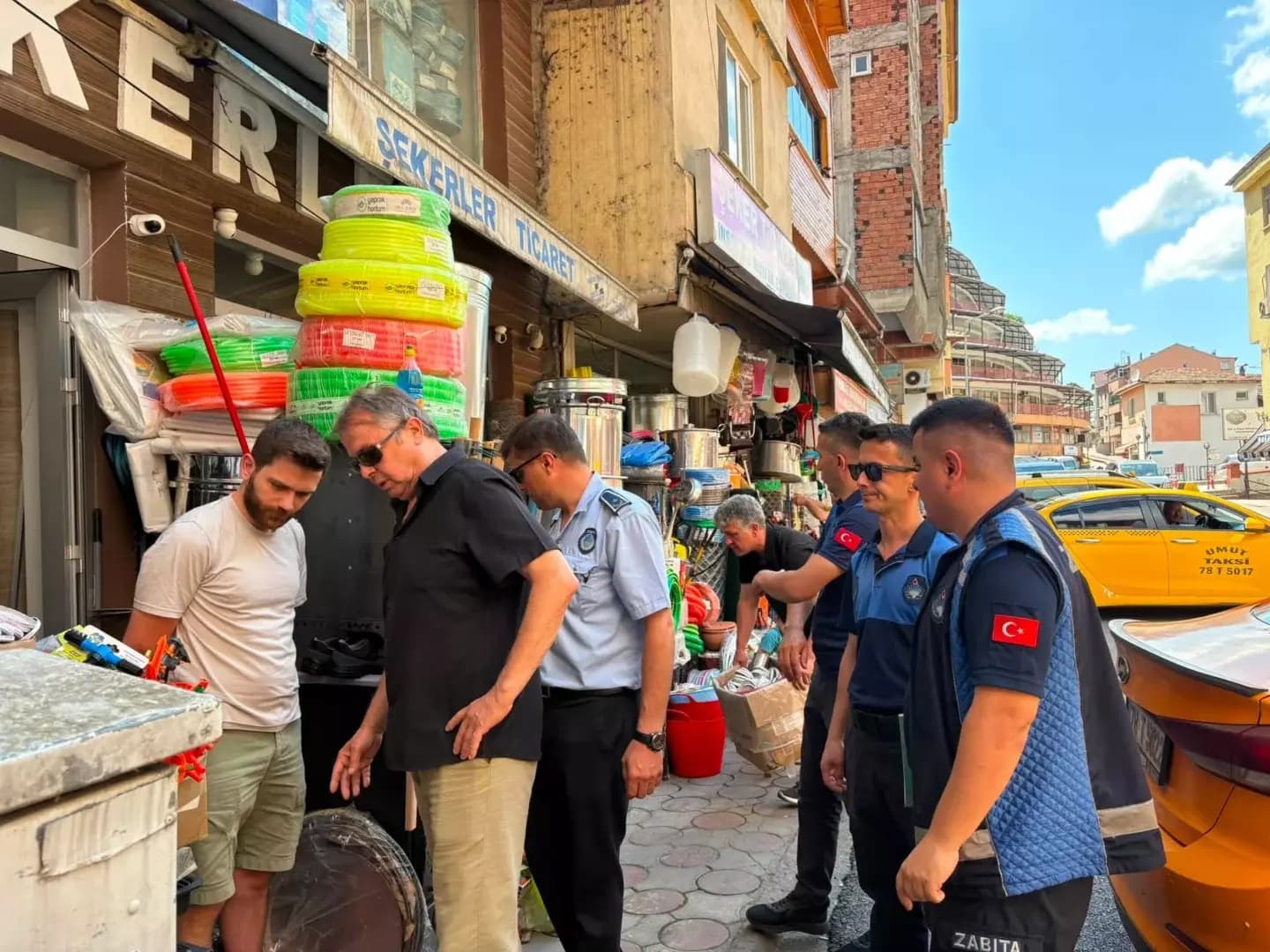 Yenice’de kaldırım denetimleri
