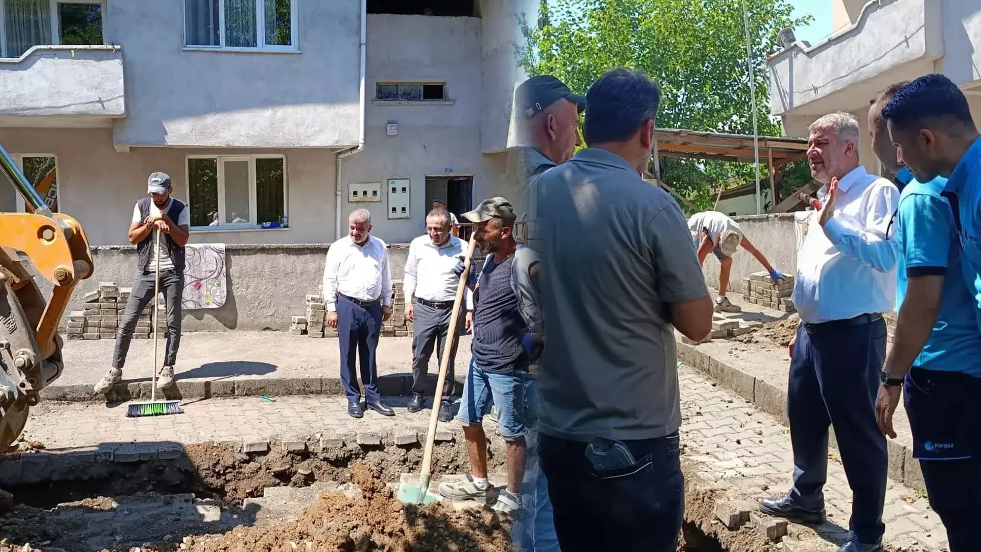 Yenice Kalaycılar’da doğalgaz ve içme suyu çalışmaları başladı