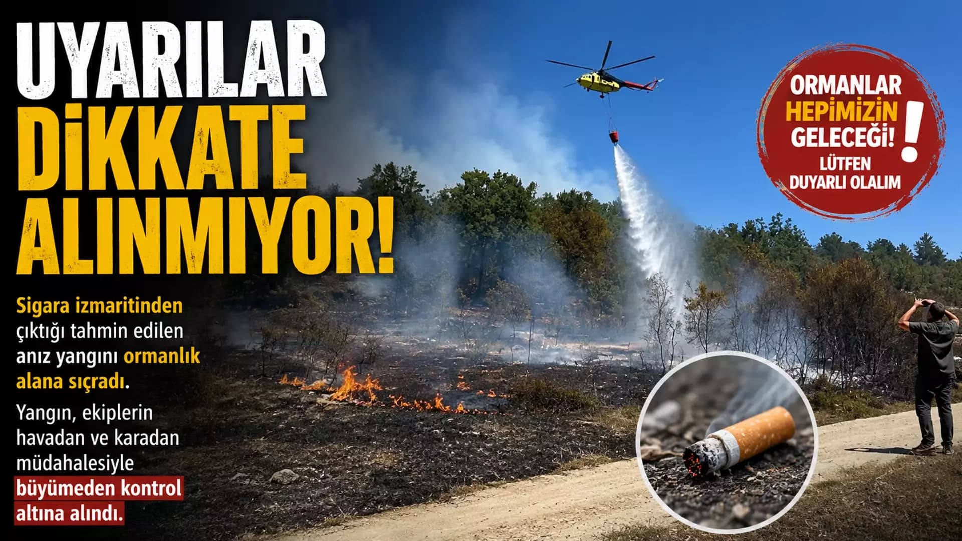 UYARILAR DİKKATE ALINMIYOR!
