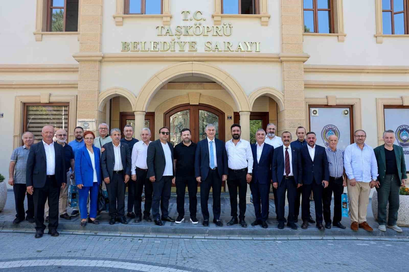 KASİAD yönetiminden Taşköprü Belediyesine ziyaret