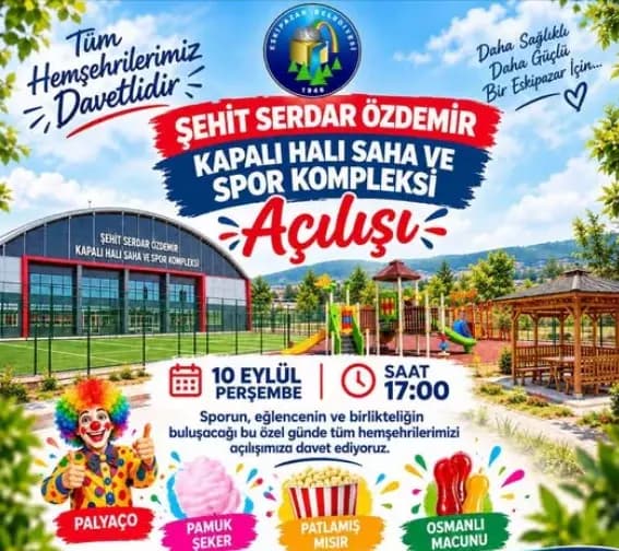 Eskipazar’a yeni spor kompleksi kazandırılıyor