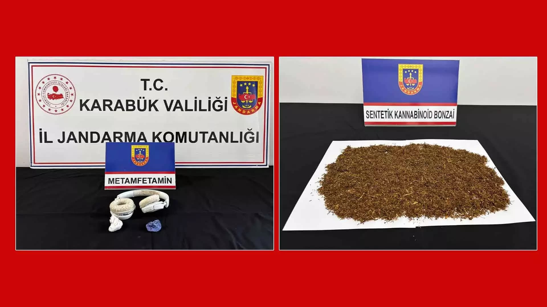 Karabük’te uyuşturucu operasyonları