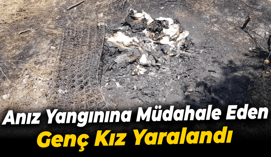 Evinin önünde yaktığı ateş yangına neden oldu