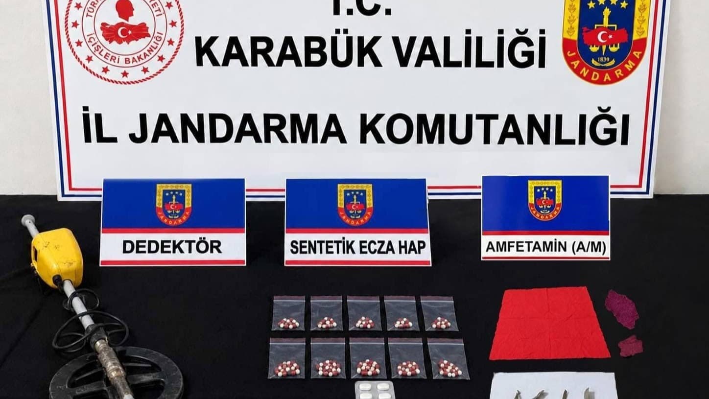 Jandarmadan Karabük'te 5 ayrı uyuşturucu baskını