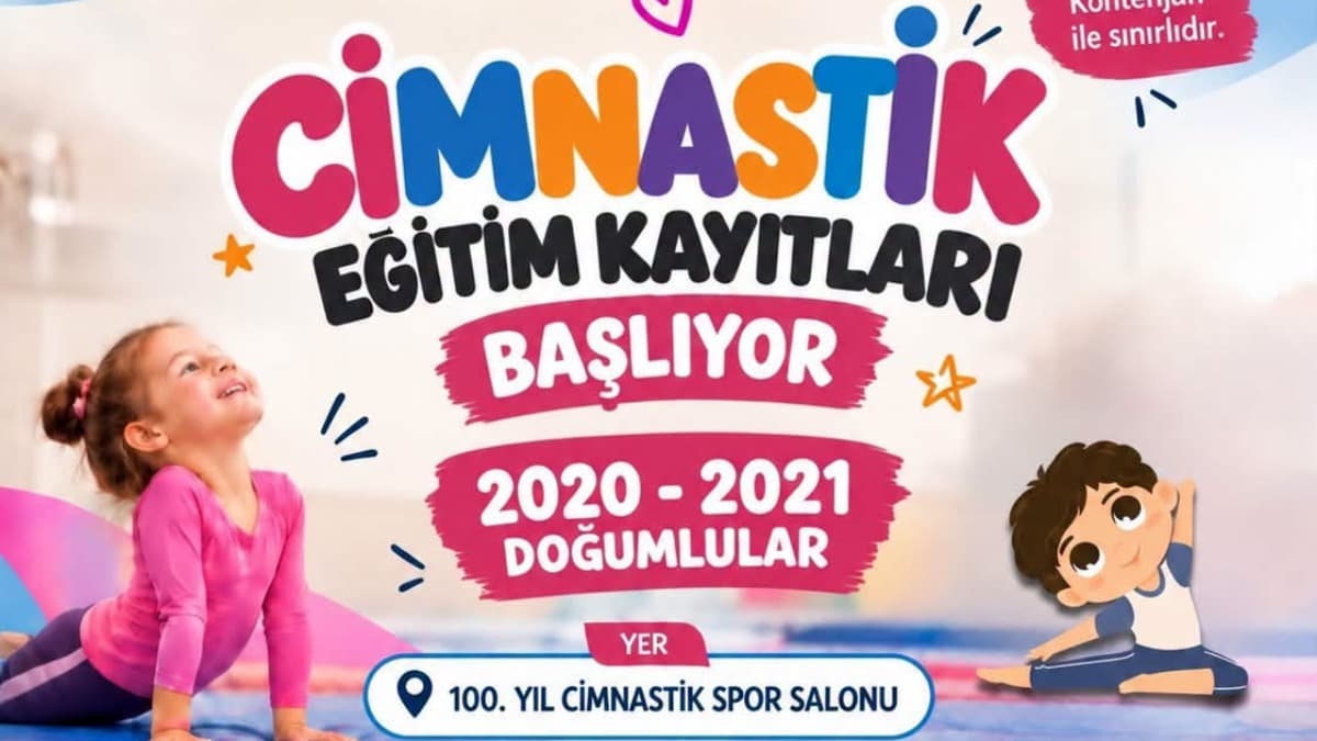 Karabük’te cimnastik eğitim kayıtları başlıyor