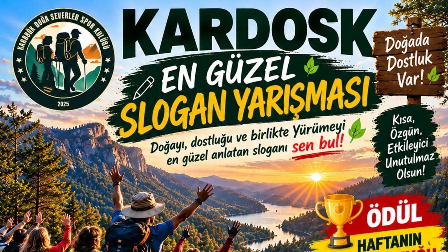 KARDOSK "En Güzel Slogan Yarışması" başlattı