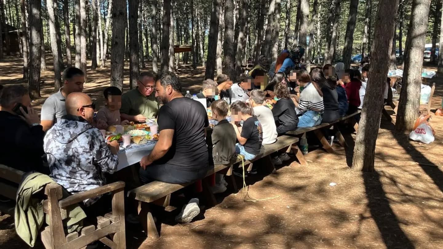Karabük ÇEKOM pikniğinde çocuklar doyasıya eğlendi