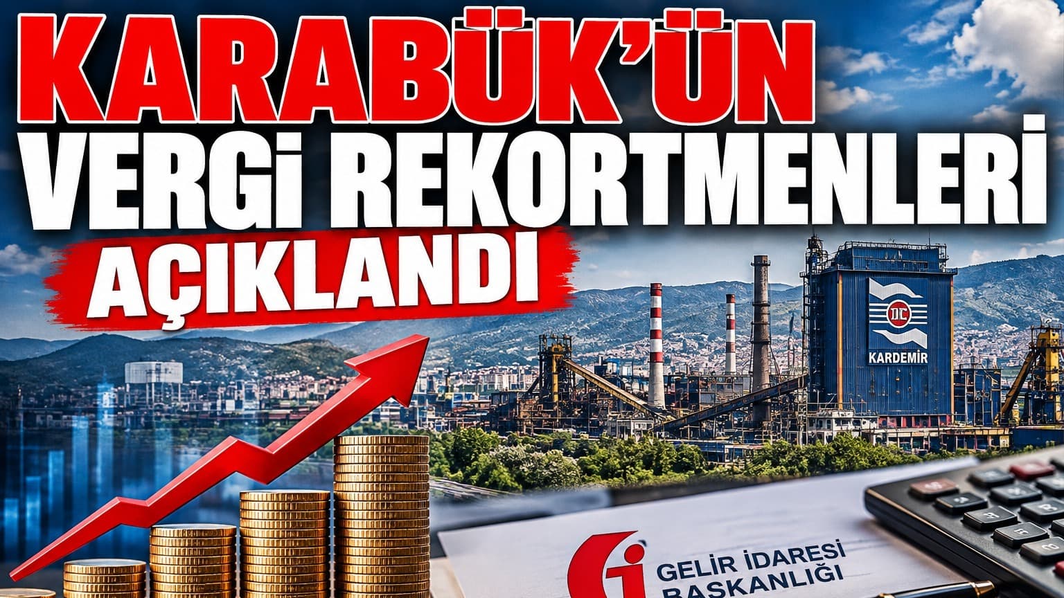 Karabük’ün vergi rekortmenleri açıklandı