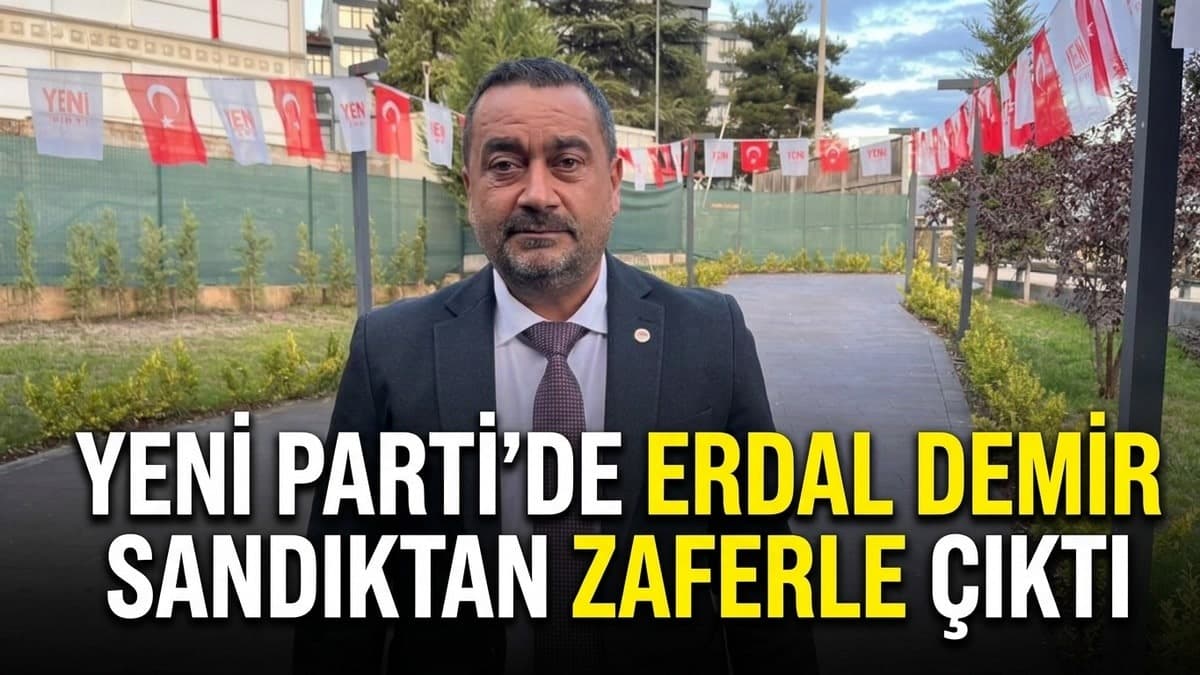 Erdal Demir Karabük'te 1452 oy alarak birinci oldu