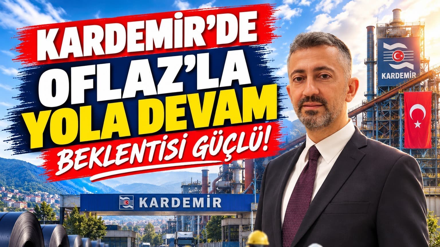 KARDEMİR’DE OFLAZ’LA YOLA DEVAM BEKLENTİSİ GÜÇLÜ!