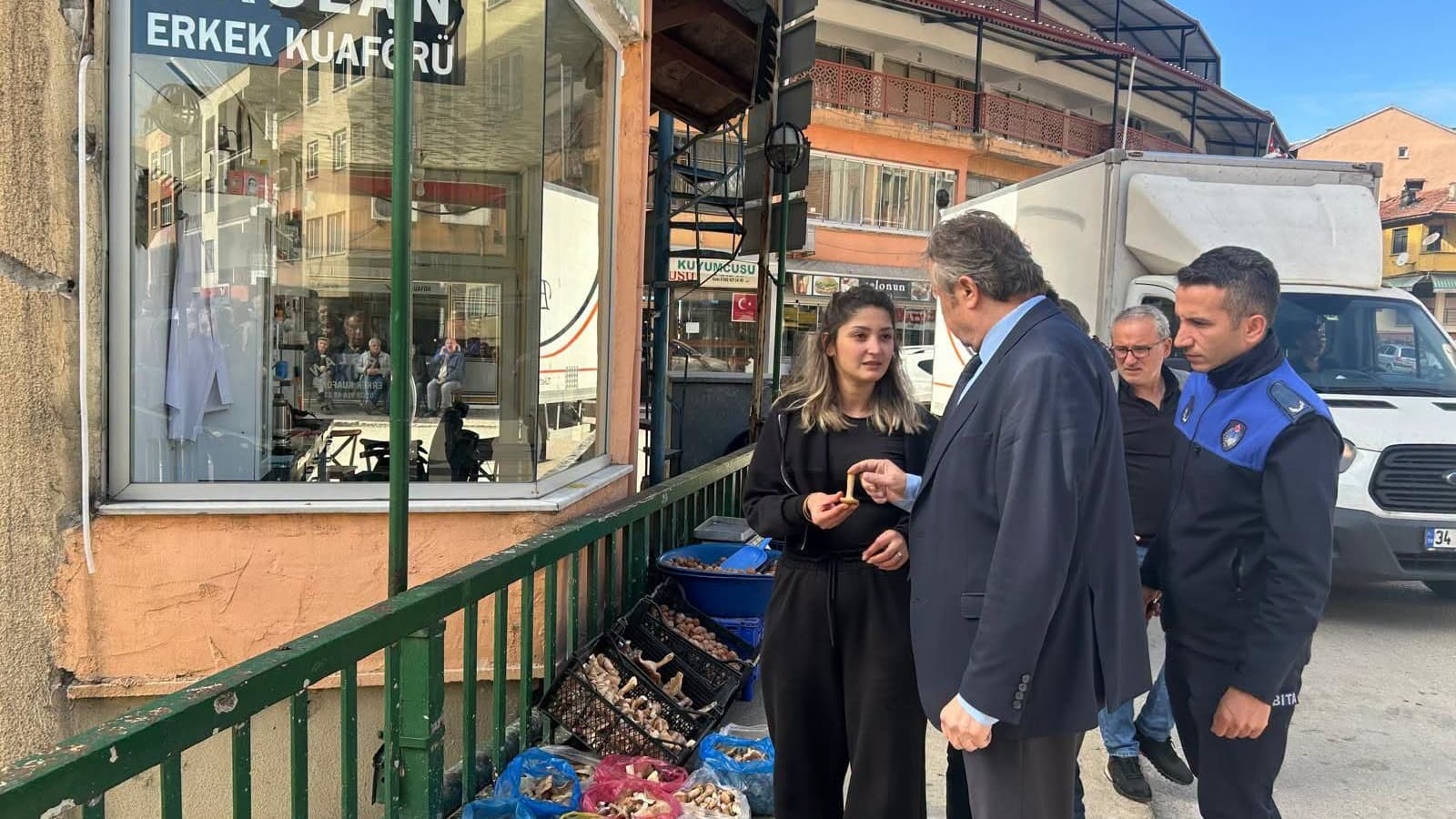 Yenice’de mantar satış noktalarına denetim