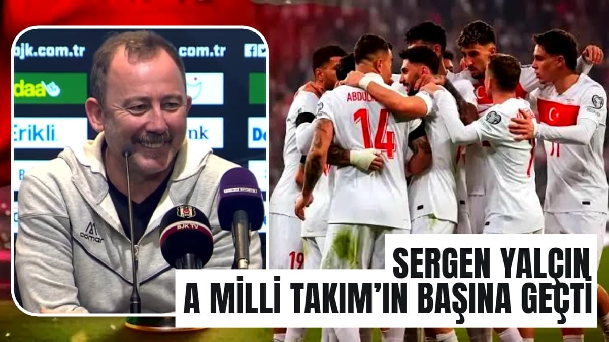 Sergen Yalçın’dan Milli Takım Açıklaması