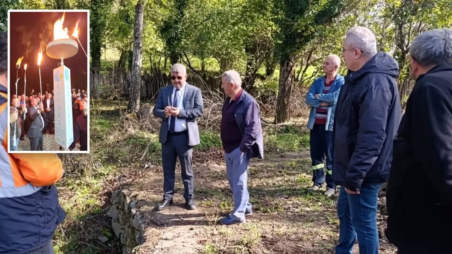 Yenice’de doğal gaz çalışmaları sürüyor