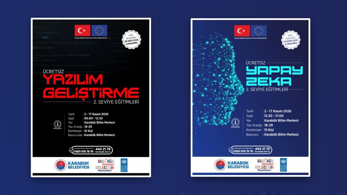 Karabük Belediyesinden gençlere teknoloji desteği