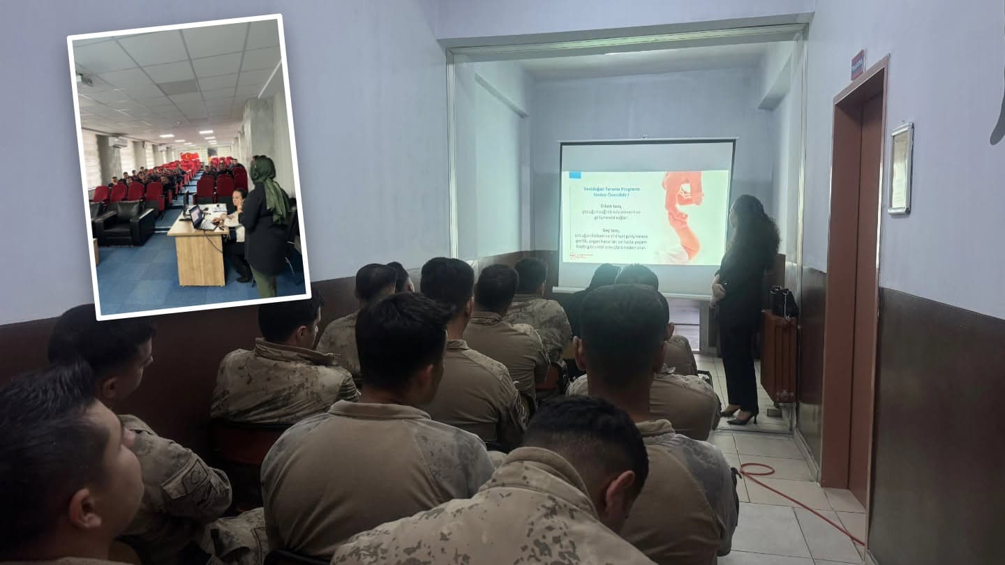 Jandarma personeline tarama programları eğitimi verildi