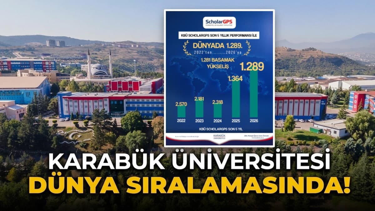 KARABÜK ÜNİVERSİTESİ DÜNYA SIRALAMASINDA!
