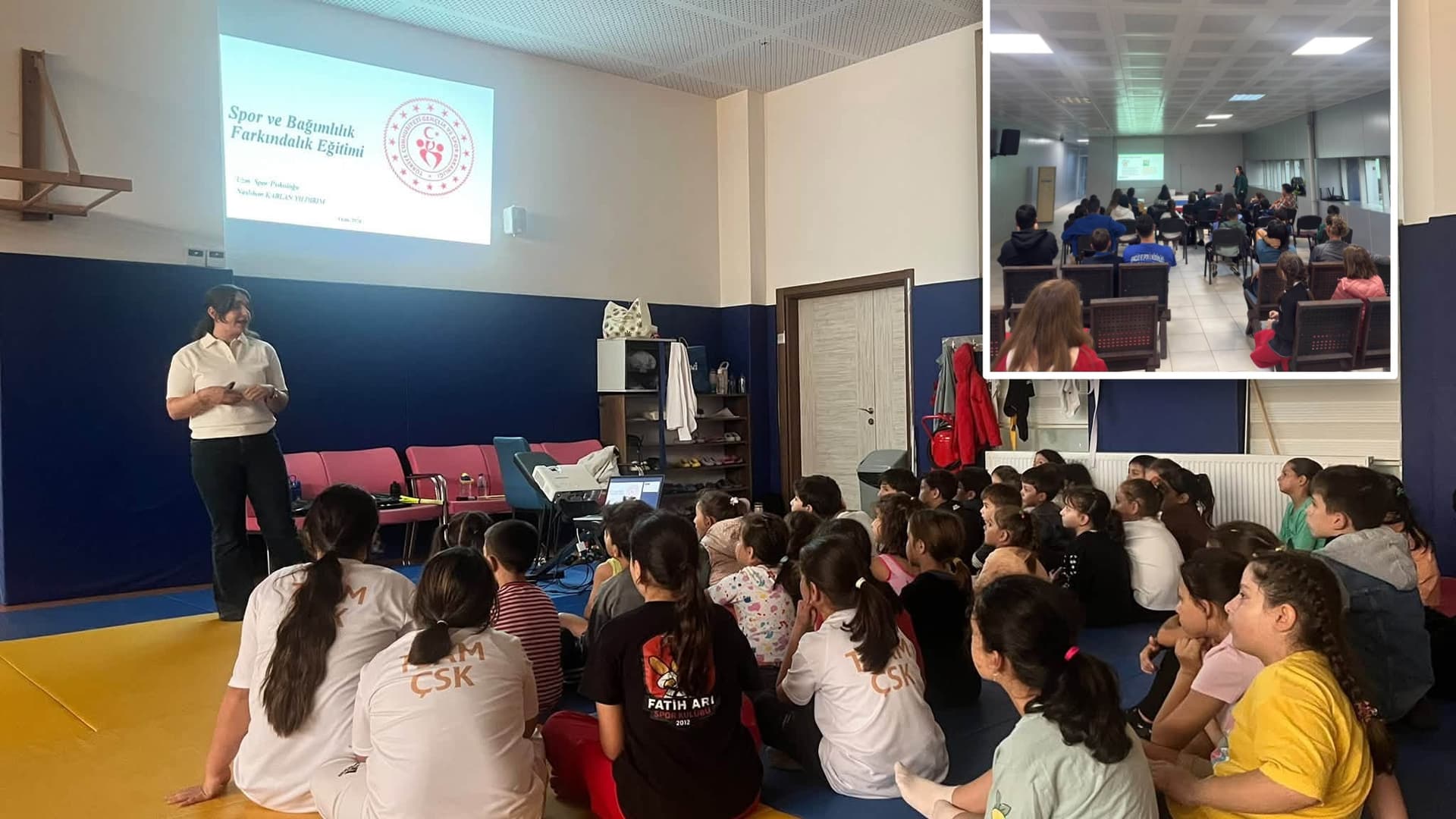Sporculara bağımlılıkla mücadele eğitimi