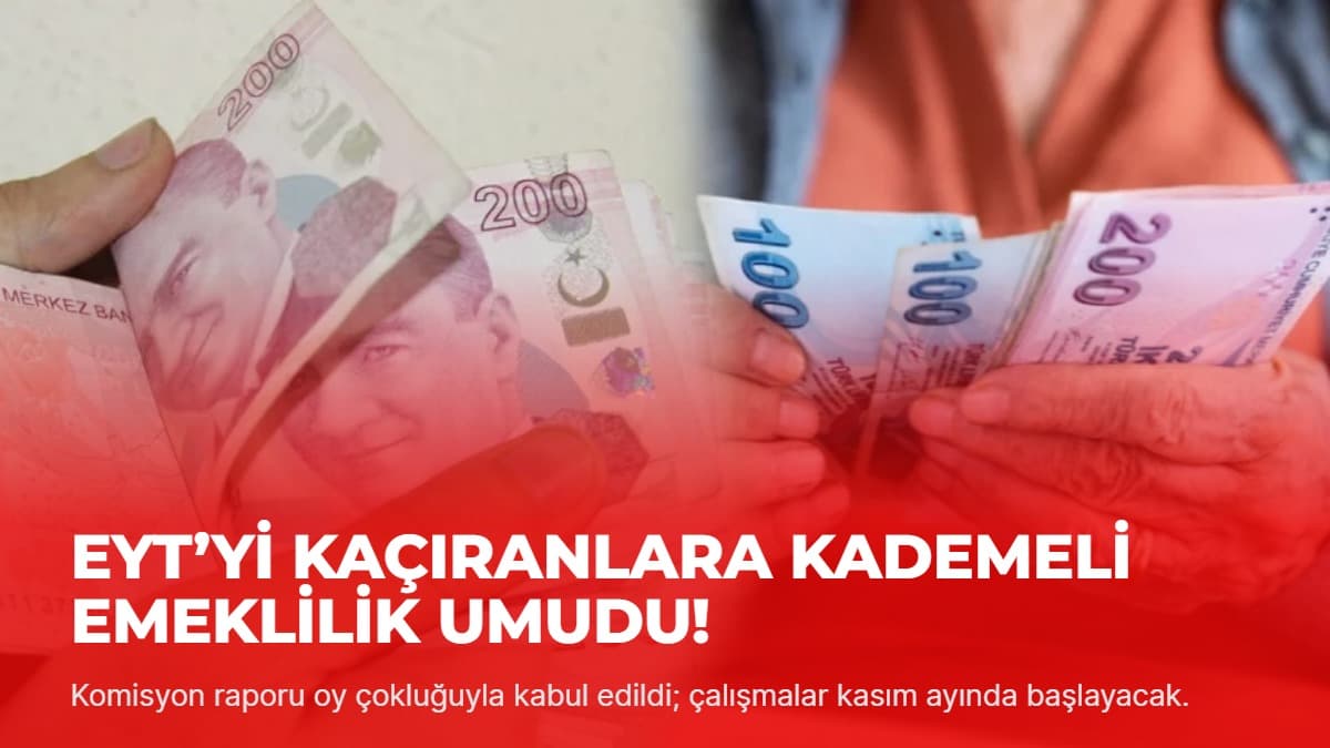 EYT’yi Kaçıranlara Kademeli Emeklilik Umudu!