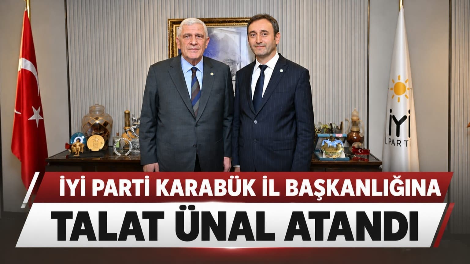 İYİ Parti Karabük İl Başkanlığına Talat Ünal atandı