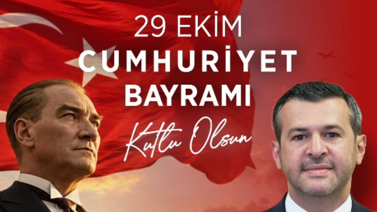 Çetinkaya; "Cumhuriyetimizin 103. yıl dönümü kutlu olsun”