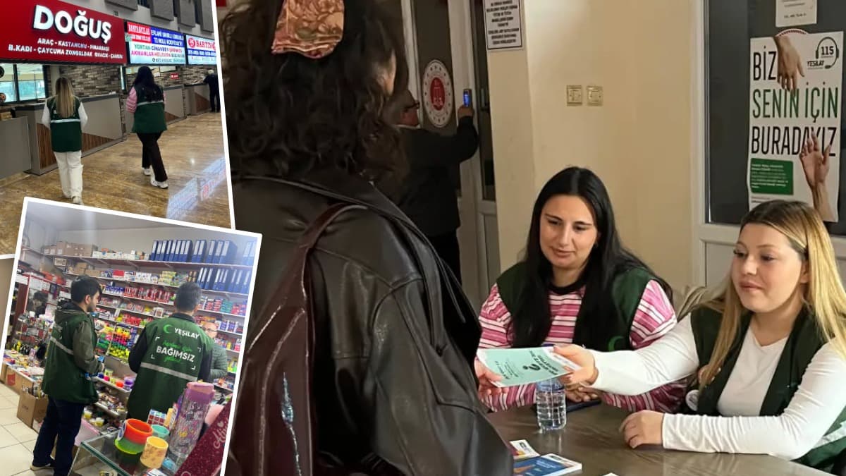 ​Karabük Yeşilay’dan saha çalışması