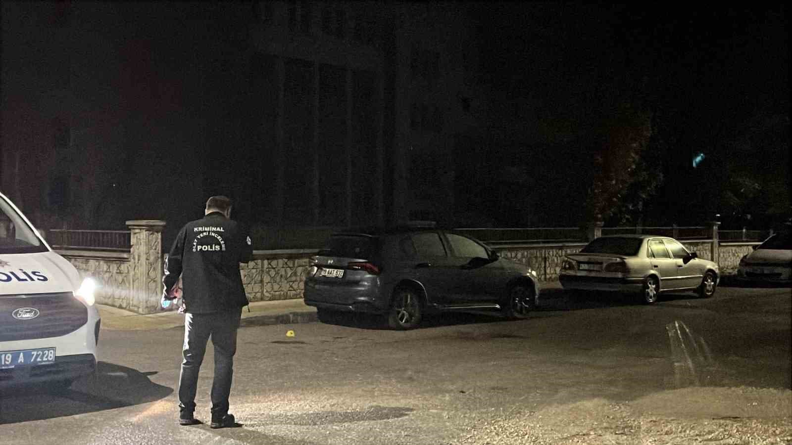 Çorum’da tatışma kanlı bitti:1 kişi yaralandı