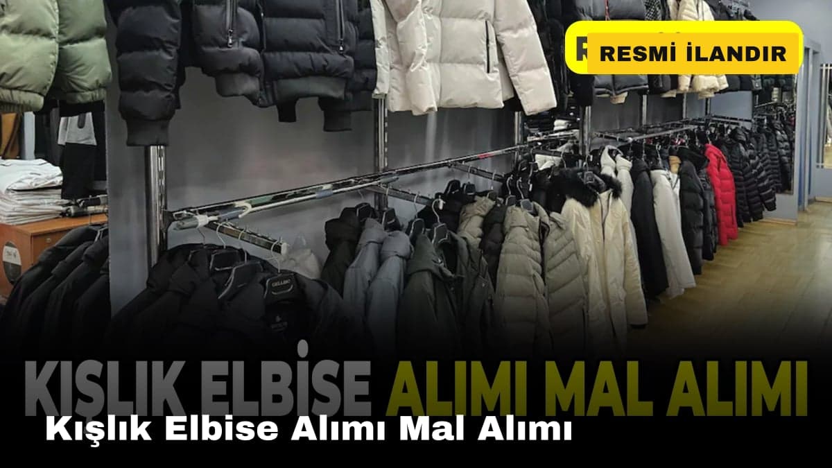 Kışlık Elbise Alımı Mal Alımı