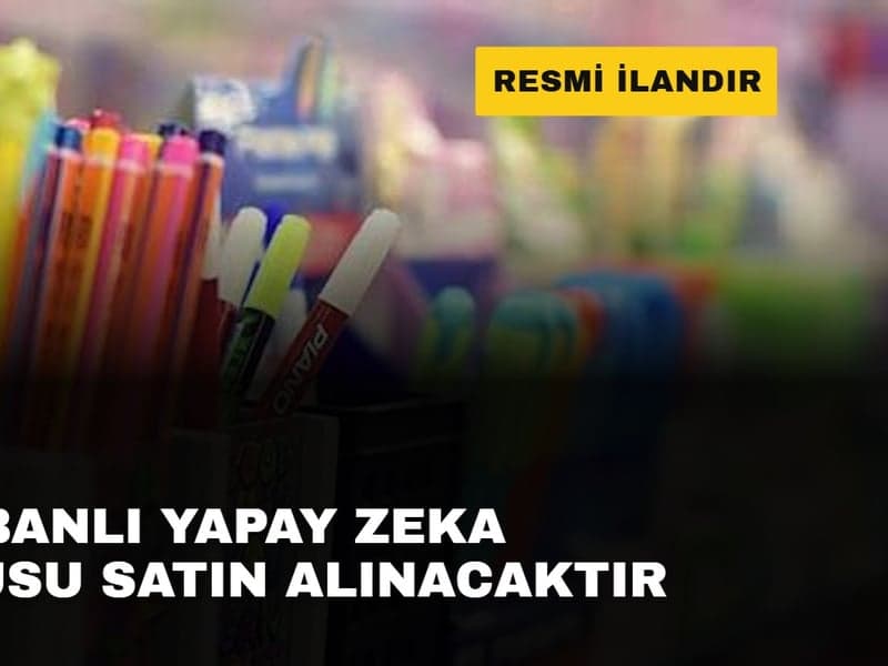 GPU TABANLI YAPAY ZEKA SUNUCUSU SATIN ALINACAKTIR