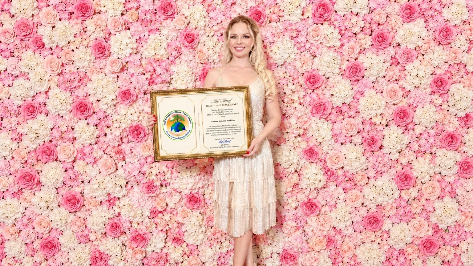 Miss Europe Global birincisi Rusya'da ödüllendirildi