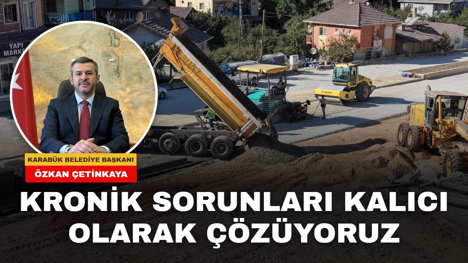 Başkan Çetinkaya: Halim Deresi'nin kronik sorunları bitiyor