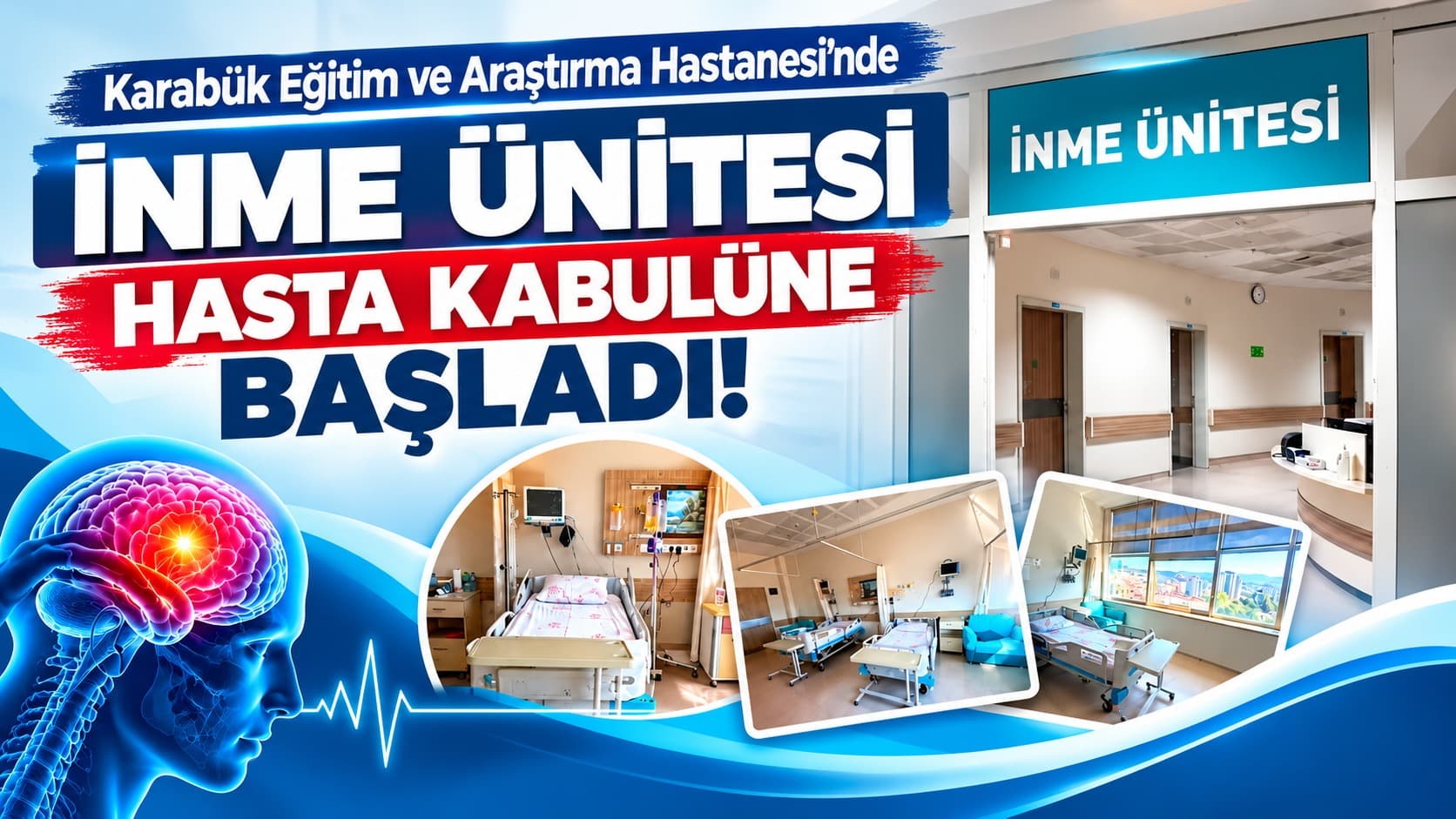 Karabük'te İnme Hastaları İçin Özel Birim Hasta Kabulünde