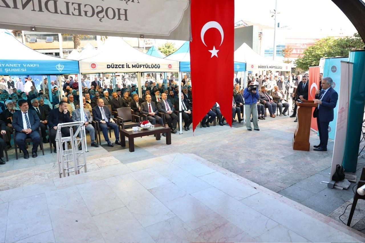 Camiler ve Din Görevlileri Haftası Düzce’de kutlanmaya başladı