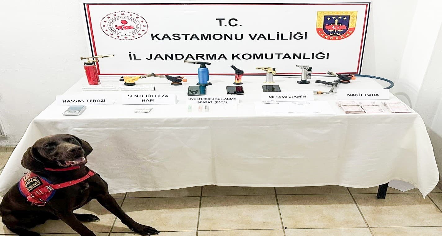 Kastamonu’da uyuşturucu operasyonu: 1 gözaltı