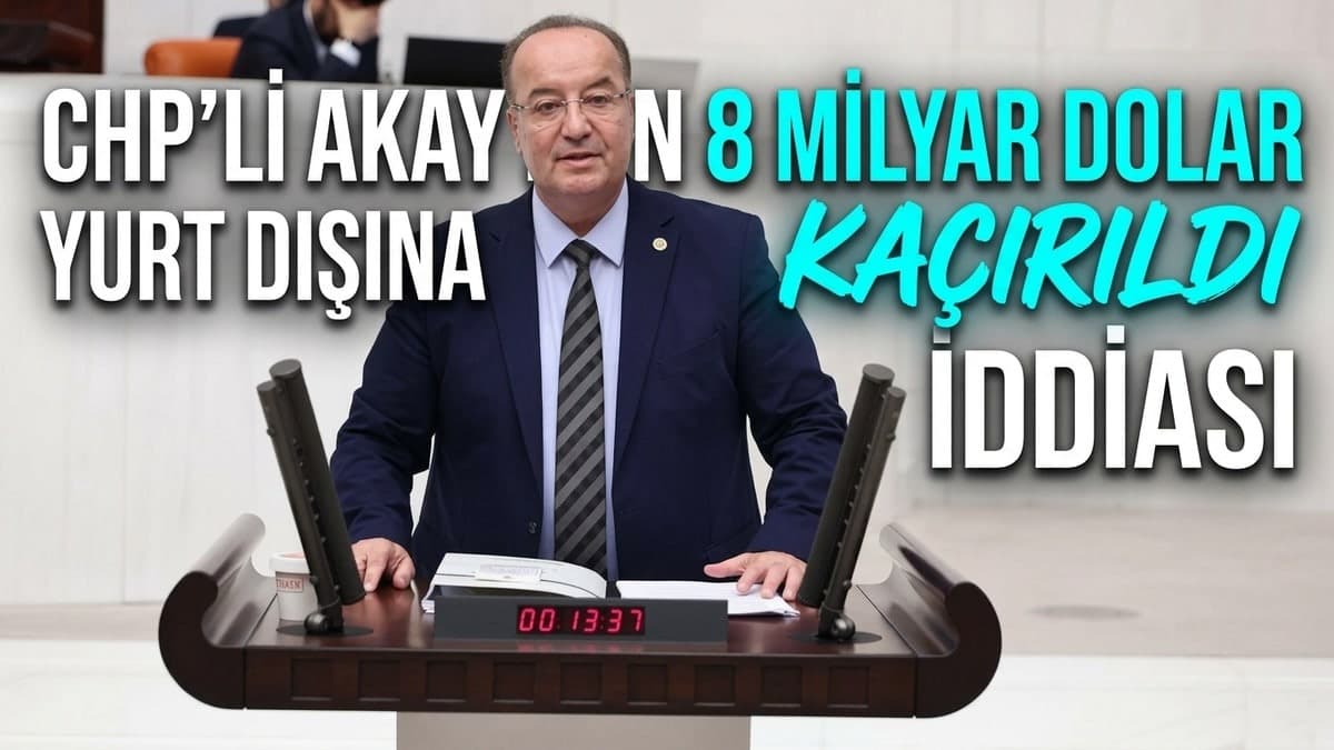 CHP'li Akay'dan fon krizi iddiası: 8 milyar dolar