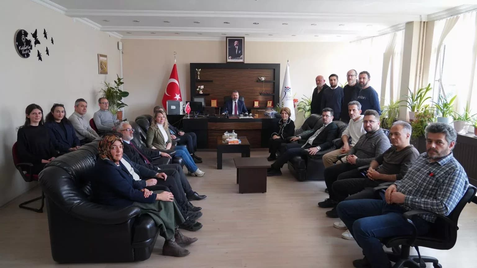 Rektör Kırışık’ın akademik birimlere ziyaretleri sürüyor