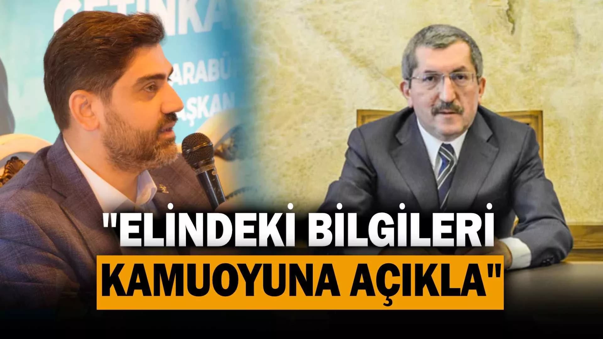 Salt: "Elindeki Bilgileri Kamuoyuna Açıkla"