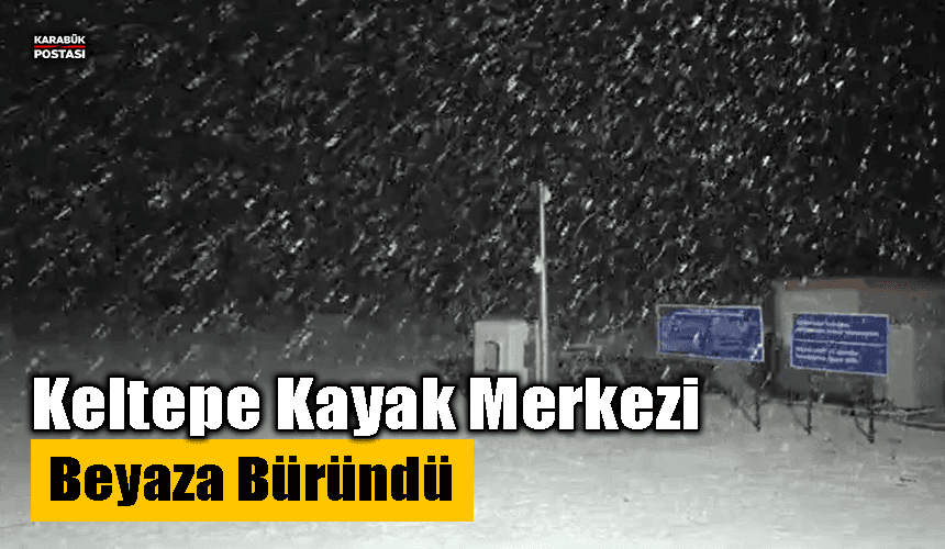 Kayak merkezi Mart ayında yeniden beyaza büründü