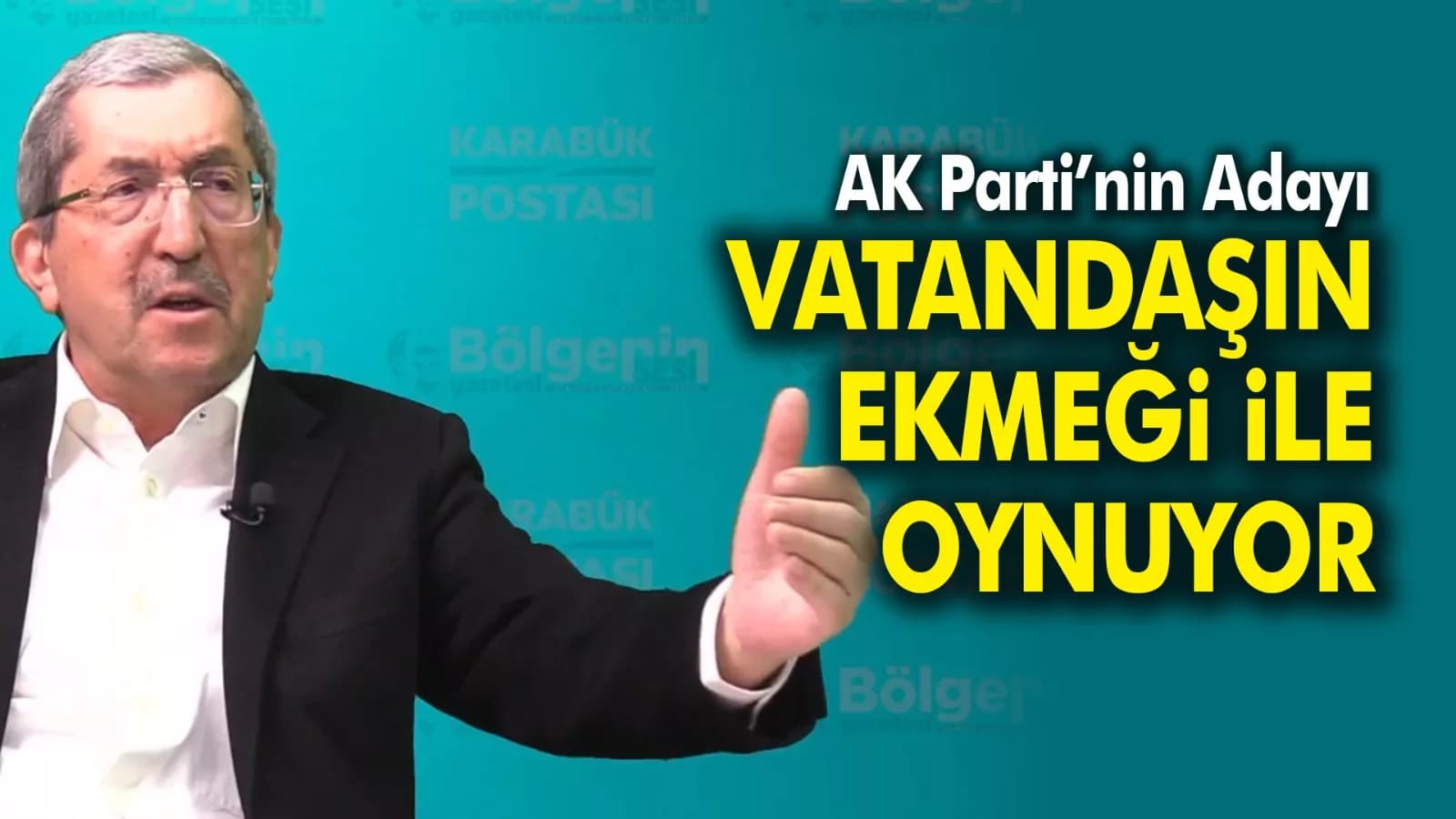 VERGİLİ: “VATANDAŞIN EKMEĞİ İLE OYNUYORLAR”