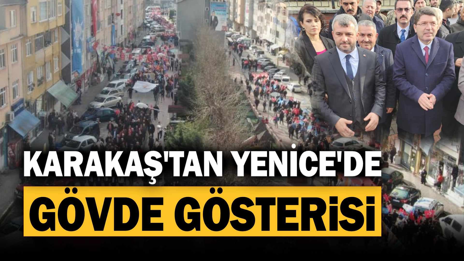 Karakaş'tan gövde gösterisi