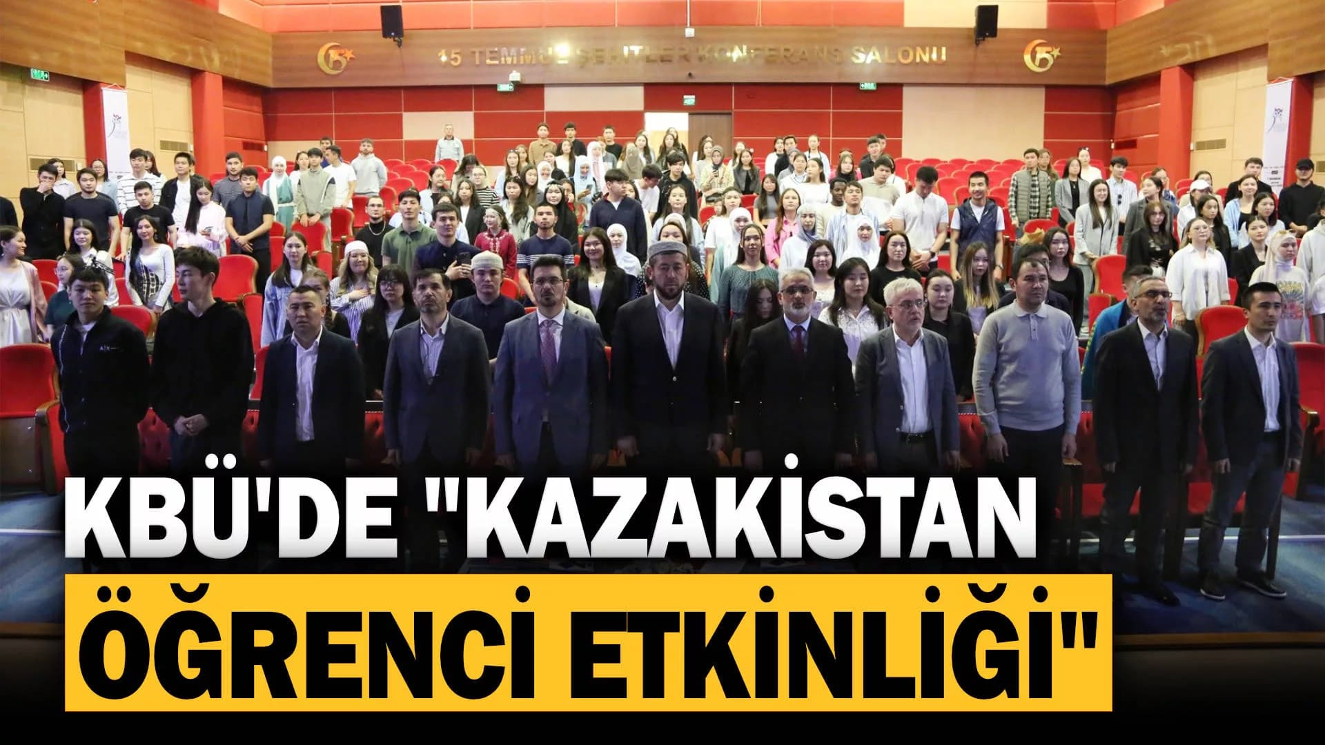 KBÜ’de Kazakistan Öğrenci Etkinliği