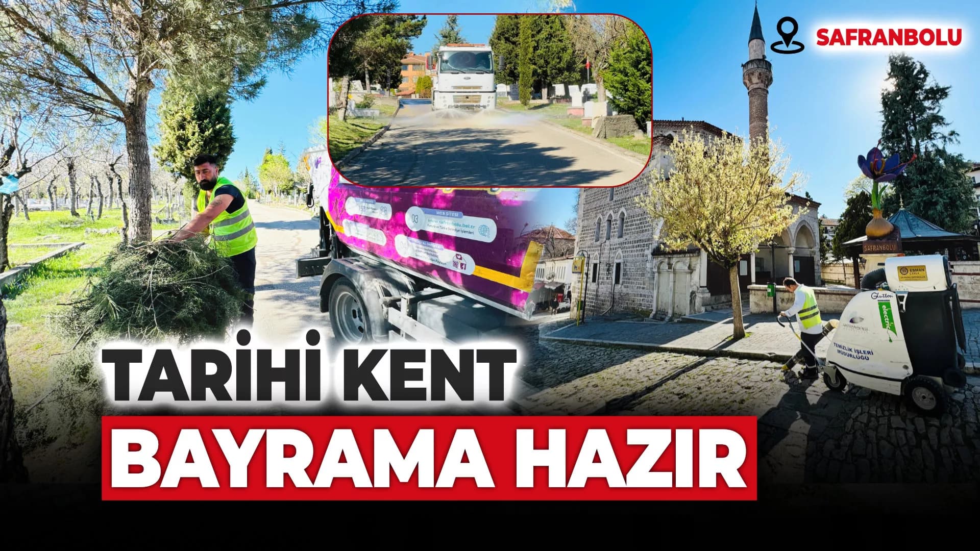 Dünya Mirası Safranbolu Bayrama Hazır